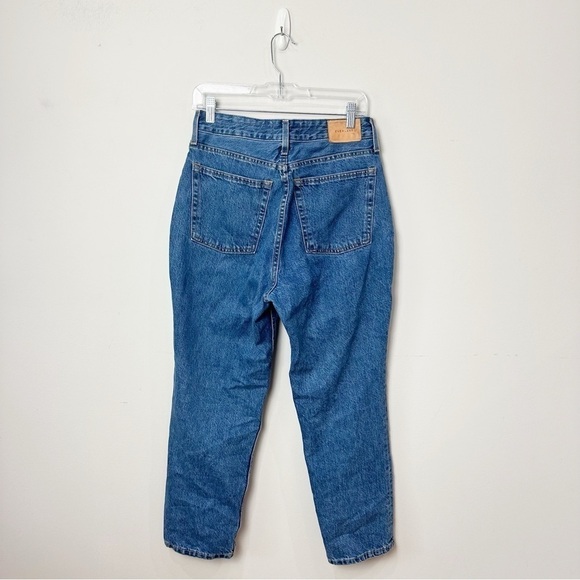 Everlane Curvy 90s Cheeky Straight Jeans Blue Ankle Organic Cotton Rigid - Picture 4 of 8